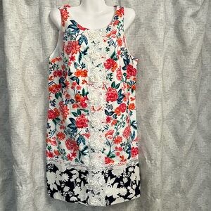 Eliza J floral sleeveless dress
